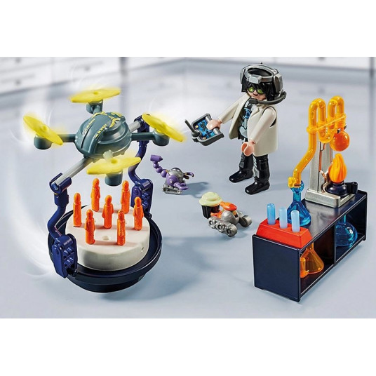 Zestaw z figurkami My Life 71450 Naukowiec z robotsami
