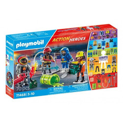 Figūru komplekts Action Heroes 71468 Manas figūriņas: Fire Rescue