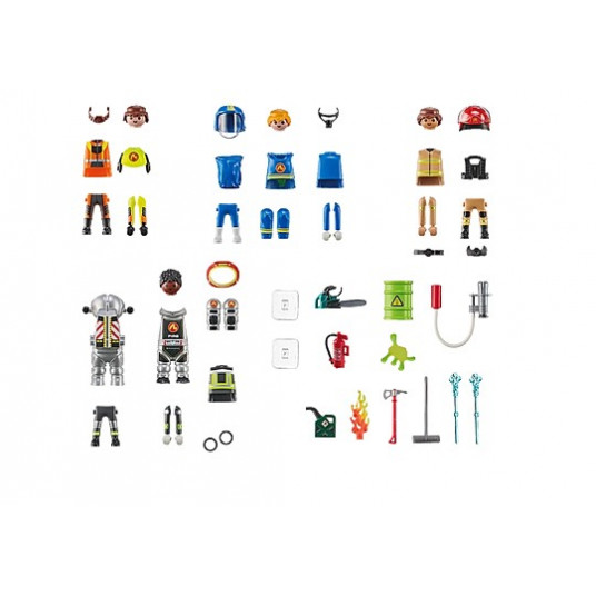 Figūru komplekts Action Heroes 71468 Manas figūriņas: Fire Rescue