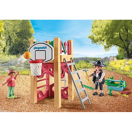 PLAYMOBIL CITY LIFE Galdnieks rotaļu laukumā 71475