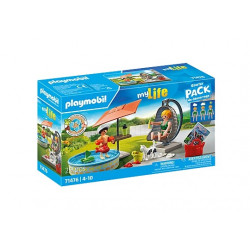 PLAYMOBIL CITY LIFE Peldēšanās pagalmā 71476