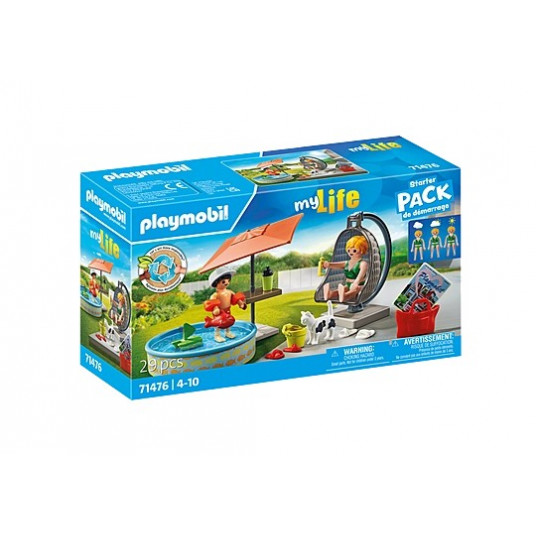 PLAYMOBIL CITY LIFE Peldēšanās pagalmā 71476