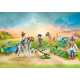PLAYMOBIL ŪDENSKRITUMA ZIRGI poniju turnīrs 71495
