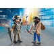 PLAYMOBIL DUOPACKS Policists un zaglis 71505