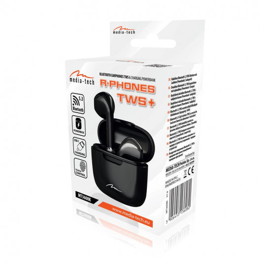 Austiņas Media-Tech MT3608K Black