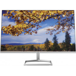 HP M27f monitors 27 collu (68,6 cm) IPS, FHD 1920 x 1080, 5 ms, 300 cd/m2, 75 Hz, melns/sudrabs