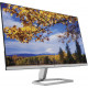 HP M27f monitors 27 collu (68,6 cm) IPS, FHD 1920 x 1080, 5 ms, 300 cd/m2, 75 Hz, melns/sudrabs