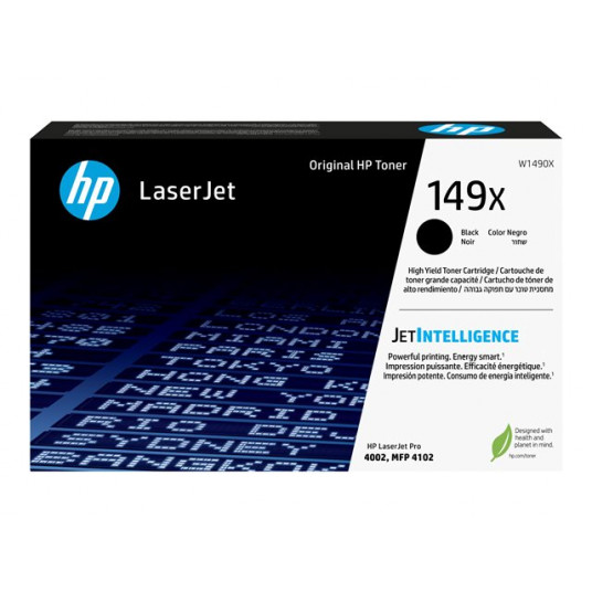 "HP Toner 149X W1490X Schwarz bis zu 9500 Seiten"