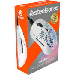 Spēļu pele SteelSeries Aerox 3 (2022) Snow 62603