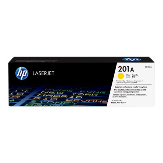 "HP Toner 201A CF402A Gelb bis zu 1.330 Seiten ISO/IEC 19798"