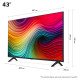 Televīzija LG 43NANO81T3A NANO 43" Smart