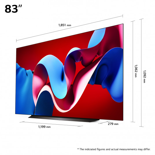 Televizors LG OLED83C41LA OLED 83" Smart