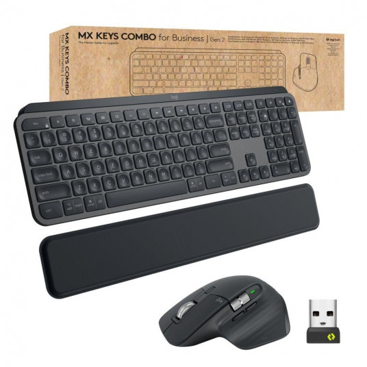 Logitech MX taustiņu kombinācija biznesam German language