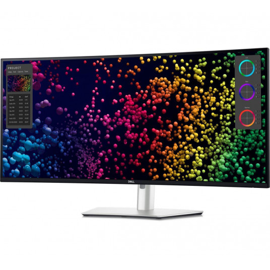 Dell LCD U4025QW 40" IPS WUHD//5120×2160/DP,HDMI,USB-C,USB,RJ45/melns,sudrabs | Dell