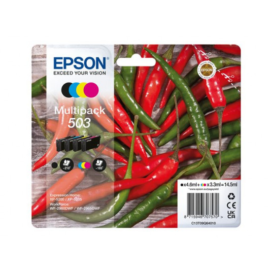 EPSON CHILI MULTIPACK 4 COLOR 503 TINTE