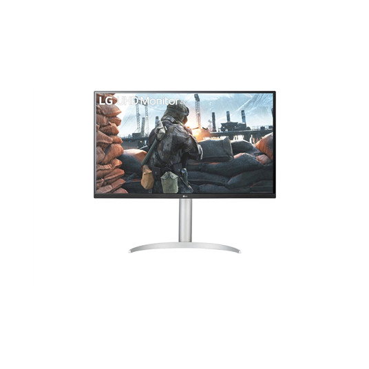 LG 32UP55NP-W — 4K-UHD monitors, Weiß/Silber