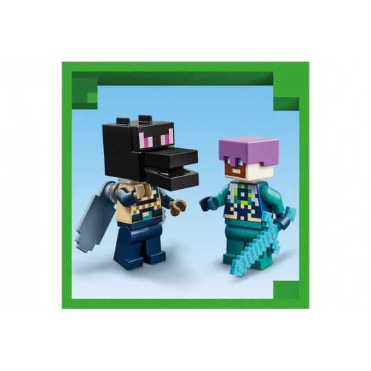 LEGO® 21264 Minecraft Endera pūķis un beigu kuģis