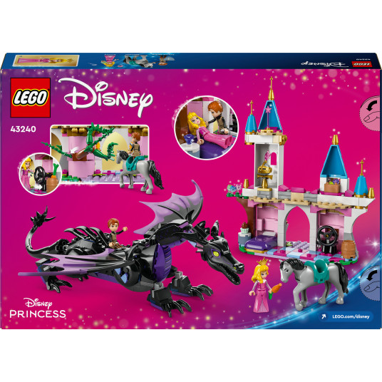 LEGO® 43240 Disney princese pūķa nelietis