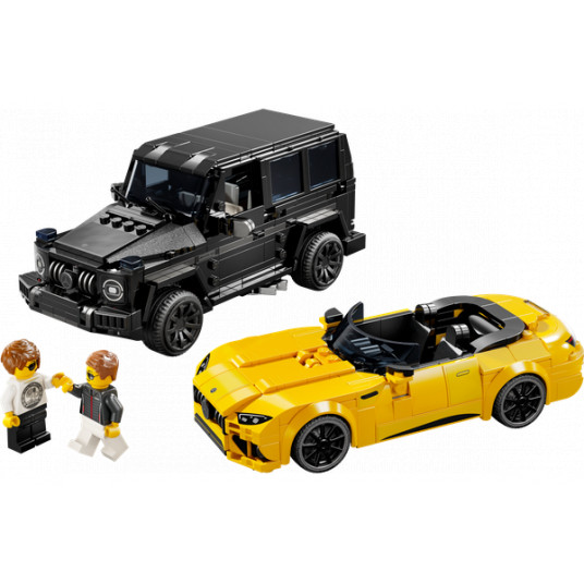 LEGO® 76924 Speed ​​​​Champions Automašīnas Mercedes-AMG G 63 un Mercedes-AMG SL 63