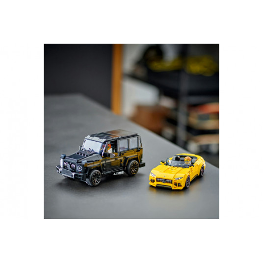 LEGO® 76924 Speed ​​​​Champions Automašīnas Mercedes-AMG G 63 un Mercedes-AMG SL 63