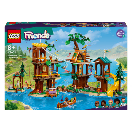 LEGO® 42631 Friends Adventure Camp Tree House, zemu cenu - BIGBOX.LV