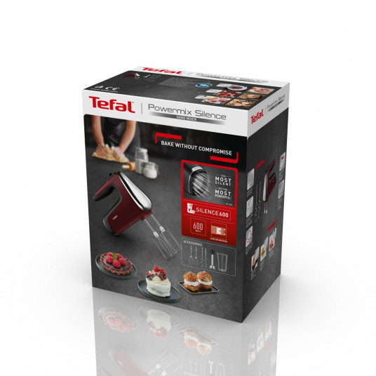 Mikseris Tefal Powermix Silence HT652538 Rokas mikseris 600 W Red