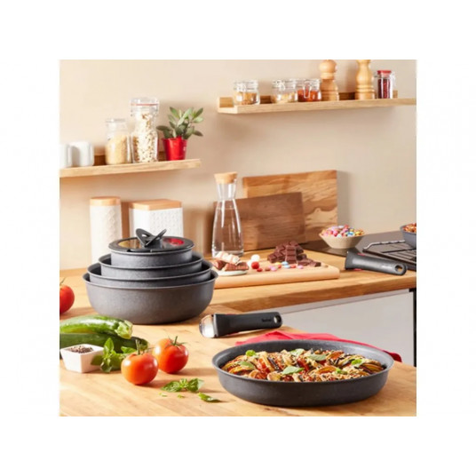 Tefal L3969153 Ingenio Natural Force pannu un katlu komplekts, 8 gab.