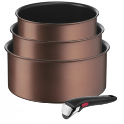 Tefal L7659442 Ingenio Resource, 4 daļas, 16/18/20 cm