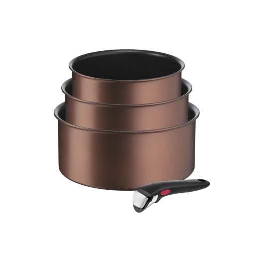 Tefal L7659442 Ingenio Resource, 4 daļas, 16/18/20 cm