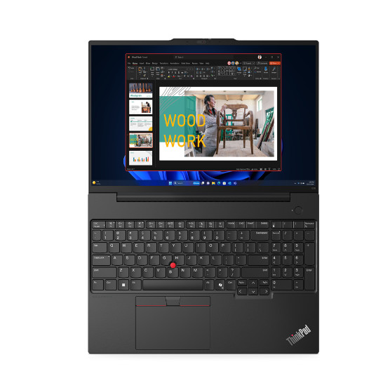 Klēpjdators Lenovo | ThinkPad E16 Gen 2 | Black | 16 " | IPS | WUXGA | 1920 x 1200 pixels | Anti-glare | Intel Core U5 | 125U | 16 GB | SO-DIMM DDR5 | SSD 512 GB | Intel Graphics | Windows 11 Pro