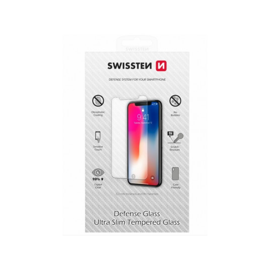 Swissten Ultra slim rūdīta stikla aizsargstikls Premium Premium Screen Protector Xiaomi Redmi Note 13 Pro Plus 5G