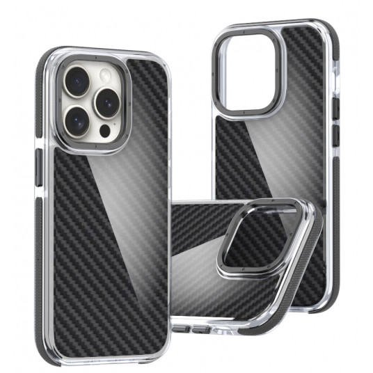 Mocco Acrylic Carbon futrālis priekš Xiaomi Redmi Note 13 Pro 5G
