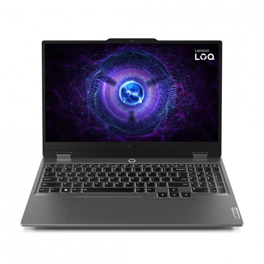 Klēpjdators Lenovo LOQ 15IAX9 i5-12450HX 15,6" FHD IPS 300nits AG 144Hz 16GB DDR5 4800 SSD1TB GeForce RTX 4050 6GB NoOS Luna Grey