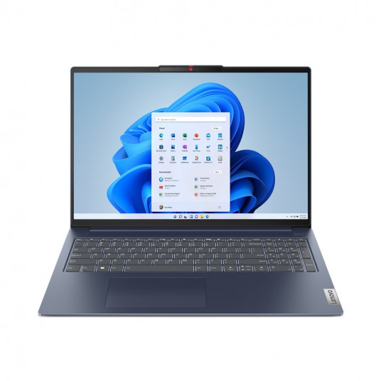 Lenovo IdeaPad Slim 5 Intel® Core™ i7-1355U klēpjdators 40,6 cm (16") skārienjūtīgais ekrāns WUXGA 16 GB LPDDR5-SDRAM 512 GB SSD Wi-Fi 6 (802.11ax) Windows 11 Home Blue REPACK Jauns atkārtoti iepakots/pārpublicēts