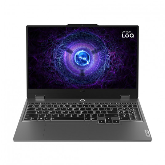 Klēpjdators Lenovo LOQ 15IAX9 i5-12450HX 15,6" FHD IPS 300nits AG 144Hz 16GB DDR5 4800 SSD512 GeForce RTX 4060 8GB NoOS Luna Grey