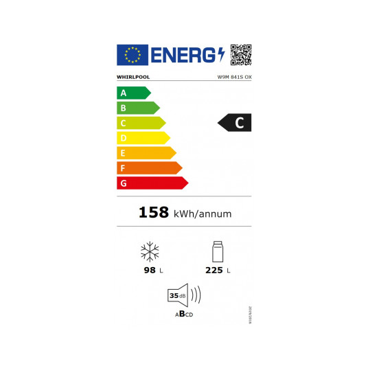 Ledusskapis Whirlpool W9M 841S OX
