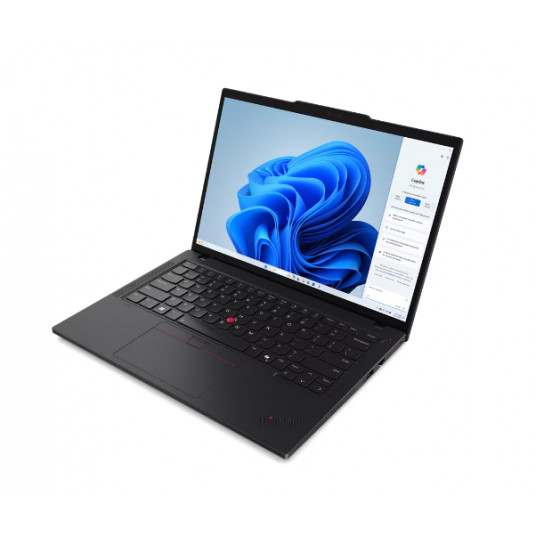 Lenovo ThinkPad T14 Gen 5 | Black | 14 " | IPS | WUXGA | 1920 x 1200 pikseļu | Anti-glare | Intel Core U7 | 155U | 16 GB | SO-DIMM DDR5 | SSD 512 GB | Intel Graphics | Windows 11 Pro | 802.11ax | Bluetooth versija 5.3 | LTE Upgradable | Klaviatūras valoda