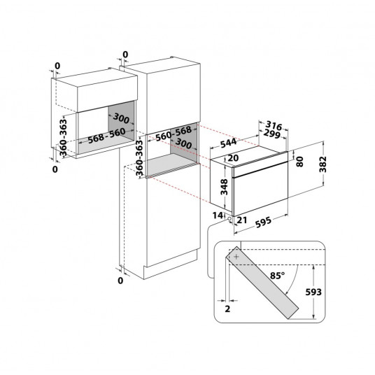 Mikroviļņu krāsns Whirlpool MBNA920B