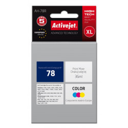 Tinte Activejet AH-78R HP printerim, rezerves tinte HP 78 C6578D; Premium; 36 ml; krāsaina