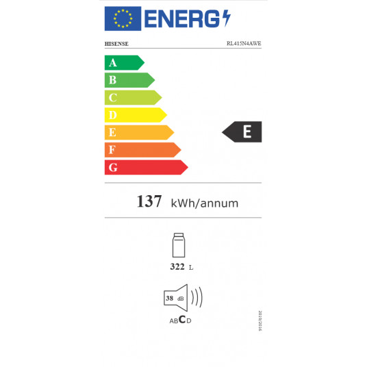 Ledusskapis HISENSE RL415N4AWE + papildus atlaidi