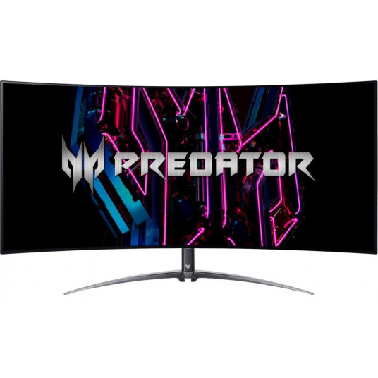 LCD monitors|ACER|X45BMIIPHUZX|44,5 collas |Spēlēšanas/izliekts/21 : 9|Panelis OLED|3440x1440|21:9|240 Hz|Matēts|0,1 ms|Garnitūra|Gultnis|Pievēršams|Nokrāsa melna|UM.MXXEE.001