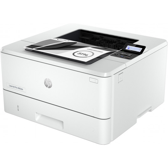 HP LaserJet Pro 4002dn printeris, melnbalts, printeris maziem un vidējiem uzņēmumiem, drukāšana, abpusēja drukāšana; ātra pirmās lappuses izdruka; energoefektīvs; kompakts izmērs; augsta drošība