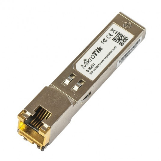 MikroTik modulis SFP 1.25G RJ45 100m S-RJ01