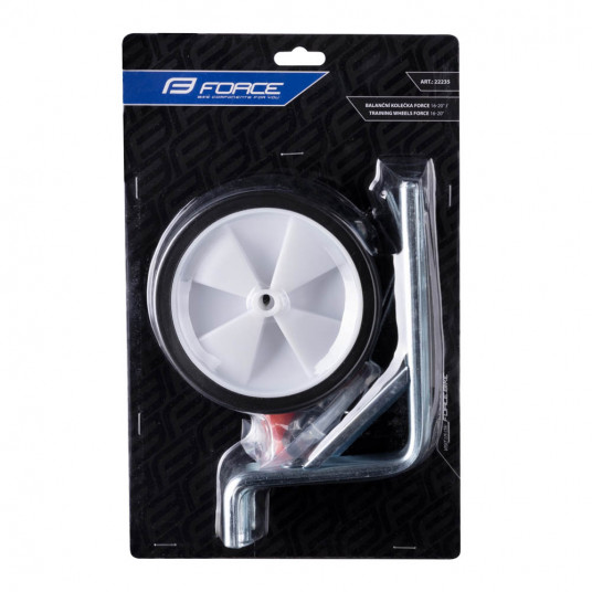 Papildus riteņi velosipēdam FORCE 12-20", ar PVC