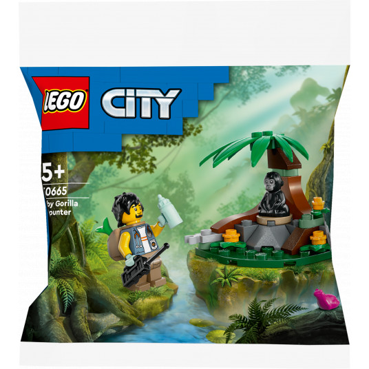 LEGO® 30665 City Tikšanās ar gorillas mazuli