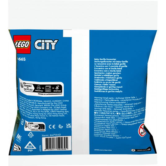 LEGO® 30665 City Tikšanās ar gorillas mazuli