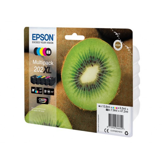 EPSON daudzpaku 5 krāsu iepakojums 202XL Kiwi