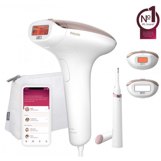 Philips Lumea Advanced BRI921/00 Light epilāciju ierīce Intense impulsa gaisma (IPL) Rozā, Balta