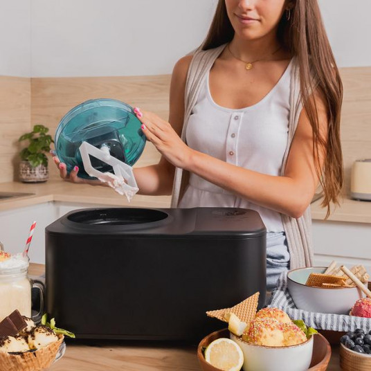 Saldējuma gatavotājs Cecotec Gelacy 1200 Touch Black 110 W 1,2 L (08044)