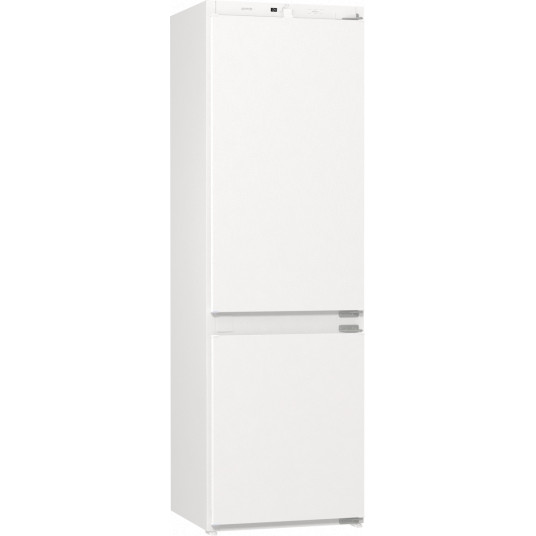 Gorenje NRKI418EE1 Ledusskapis, E enerģijas klase, Iebūvējams, Saldētava apakšā, Augstums 177 cm, Neto ledusskapis 180 L, Neto saldētava 68 L, Balts